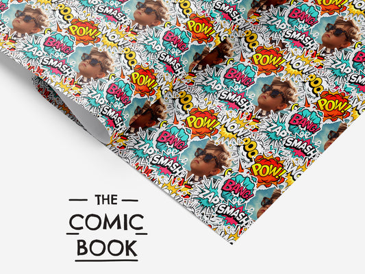 The Comic Book | Any Face Wrapping Paper