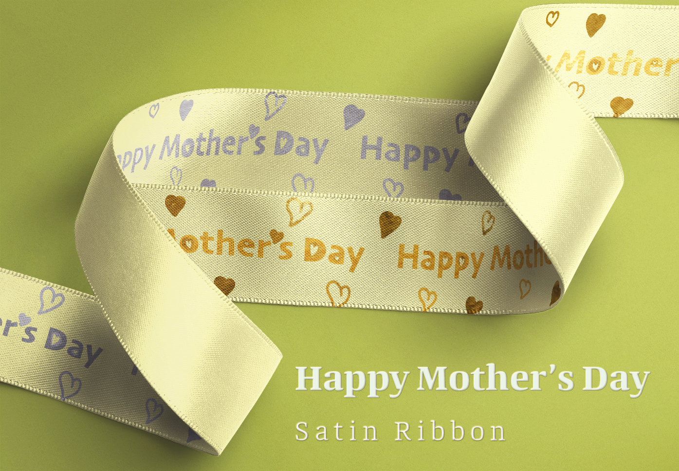 Happy Mother's Day | Satin Ribbon