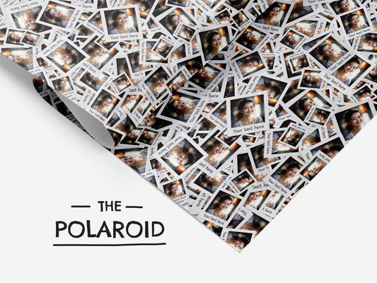 The Polaroid | Any Face Personalised Wrapping Paper