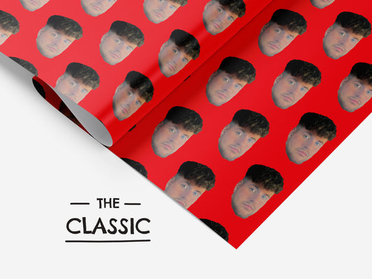 The Classic | Any Face Personalised Wrapping Paper