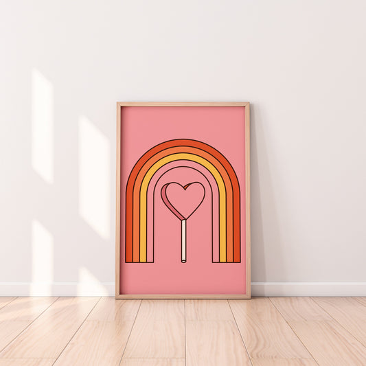 Wall Poster | Rainbow | Multicolour