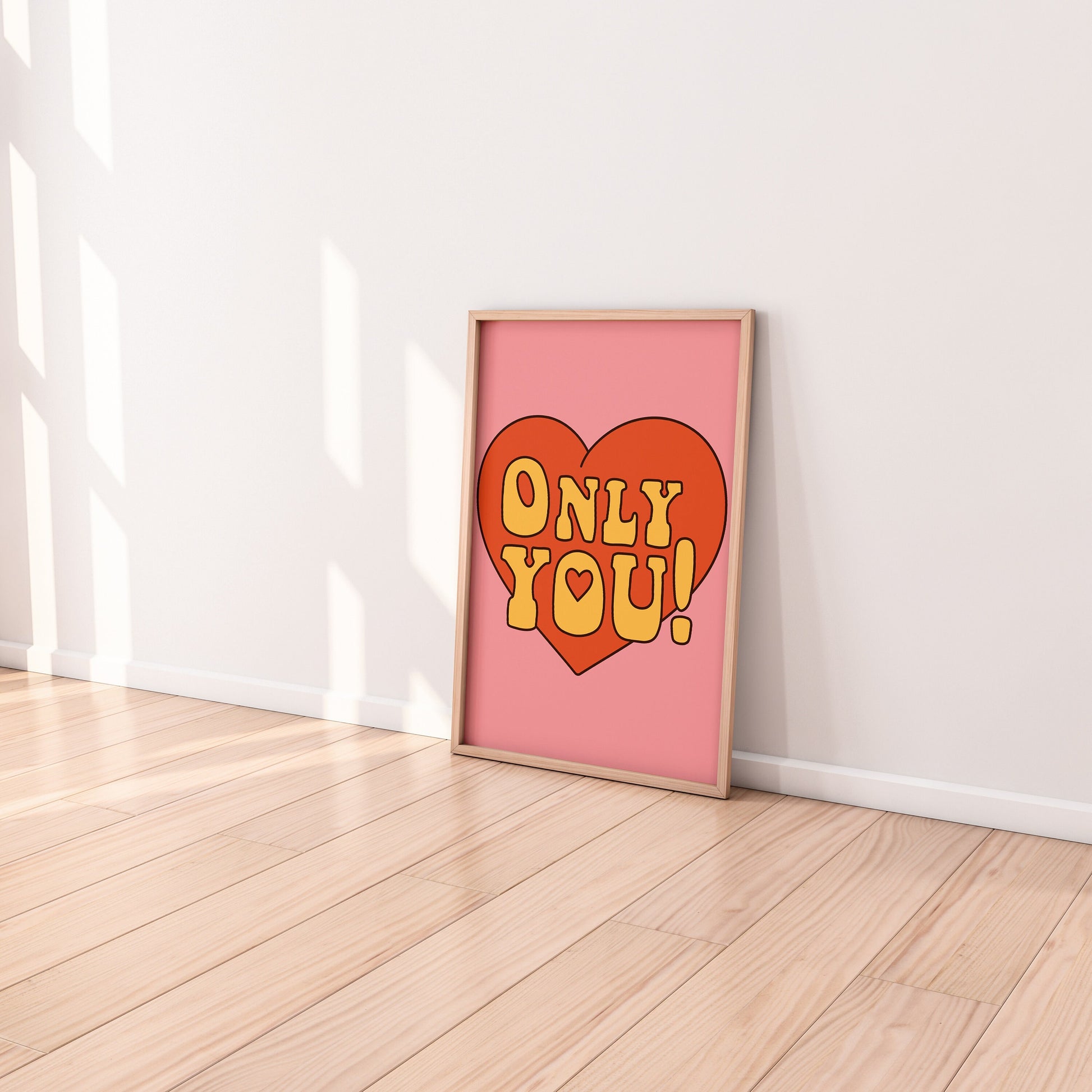 Wall Poster | Love Heart | Only You