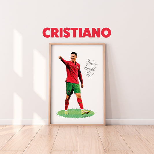 Cristiano Ronaldo Poster