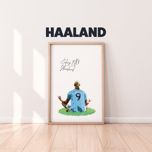 Erling Haaland Poster