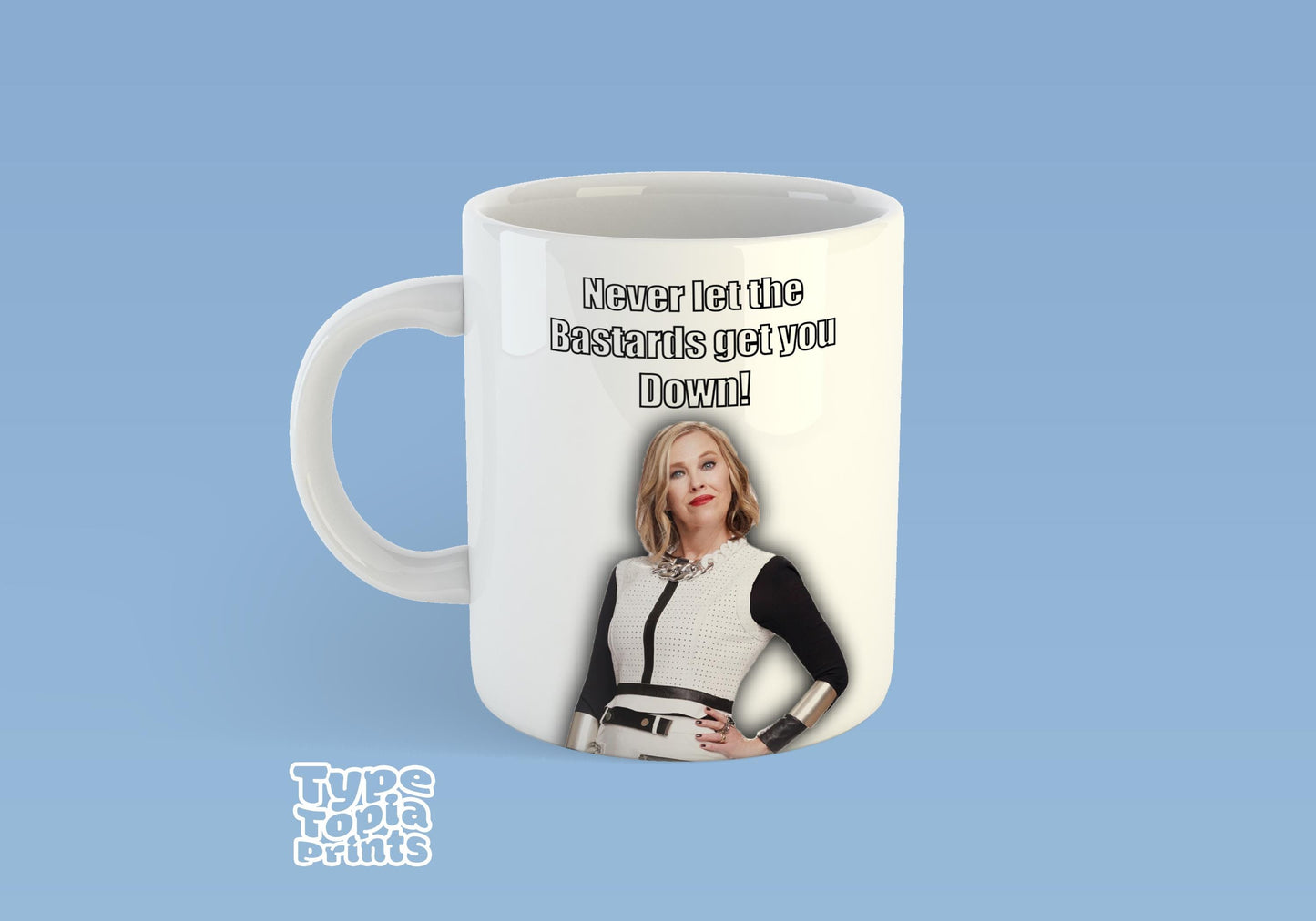 Moira Rose "Never" Fan Mug – Perfect Gift for Fans of the Icon & TV Star - Funny Mug