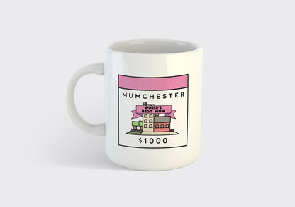 Monopoly 'Mumchester' Mug | Mother's Day | World's Best Mum