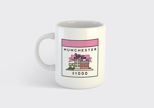 Monopoly 'Mumchester' Mug | Mother's Day | World's Best Mum