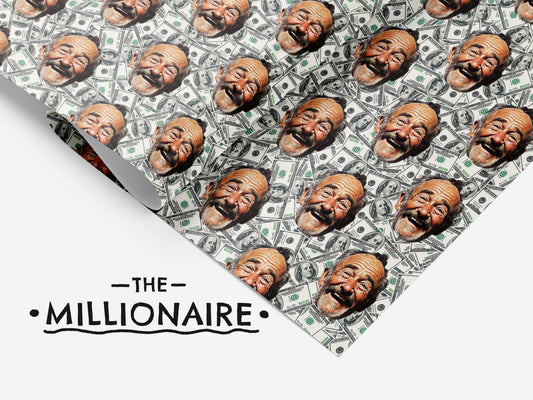 The Millionaire | Personalised Wrapping Paper