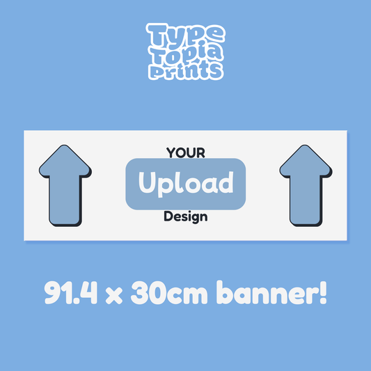 Create Your Own Banner | Birthday Banner | Upload Your Design