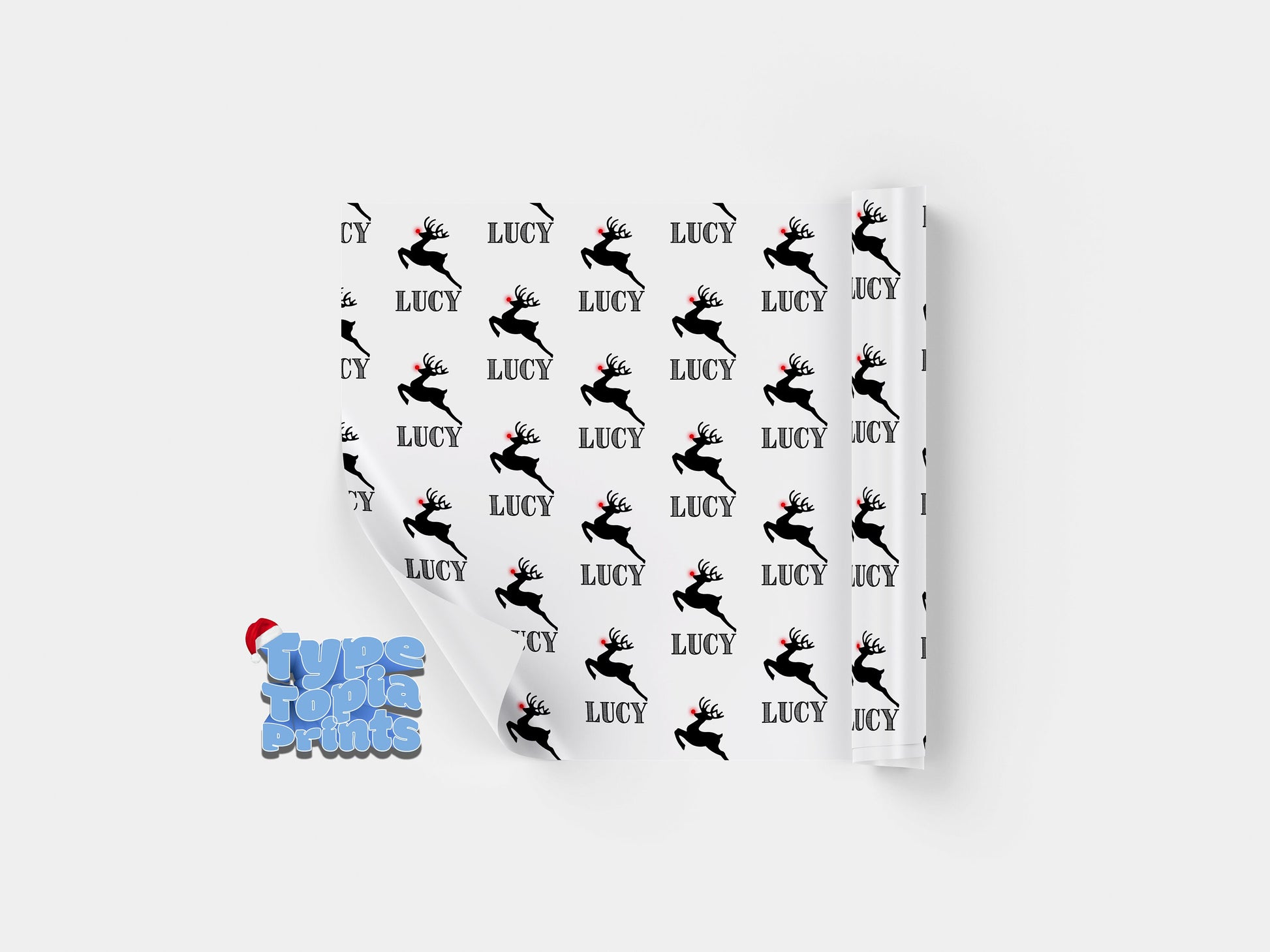 The Rudolph | Personalised Christmas Gift Wrap