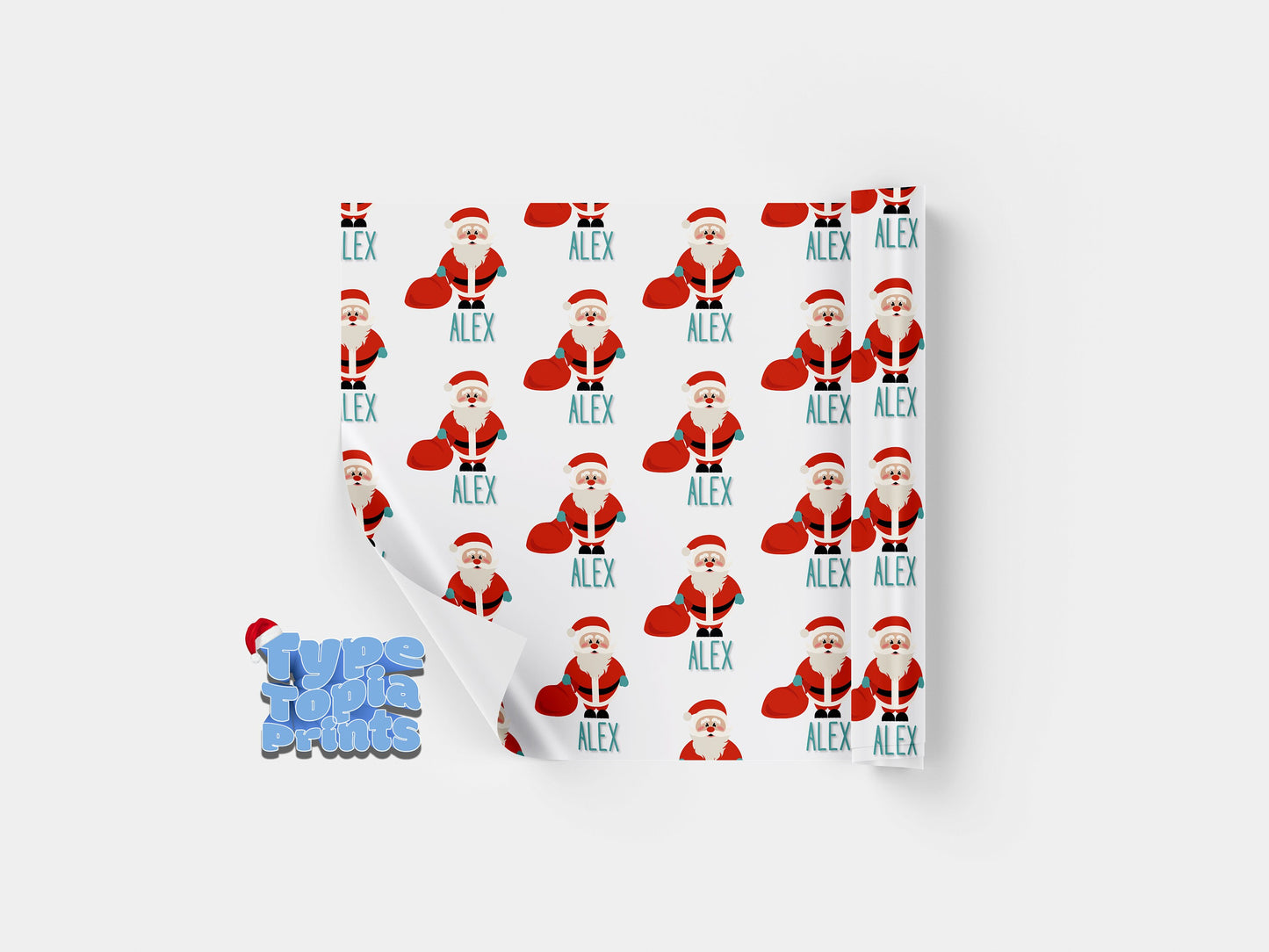 Santa Claus | Personalised Christmas Gift Wrap