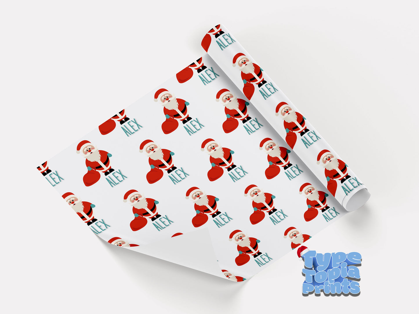 Santa Claus | Personalised Christmas Gift Wrap