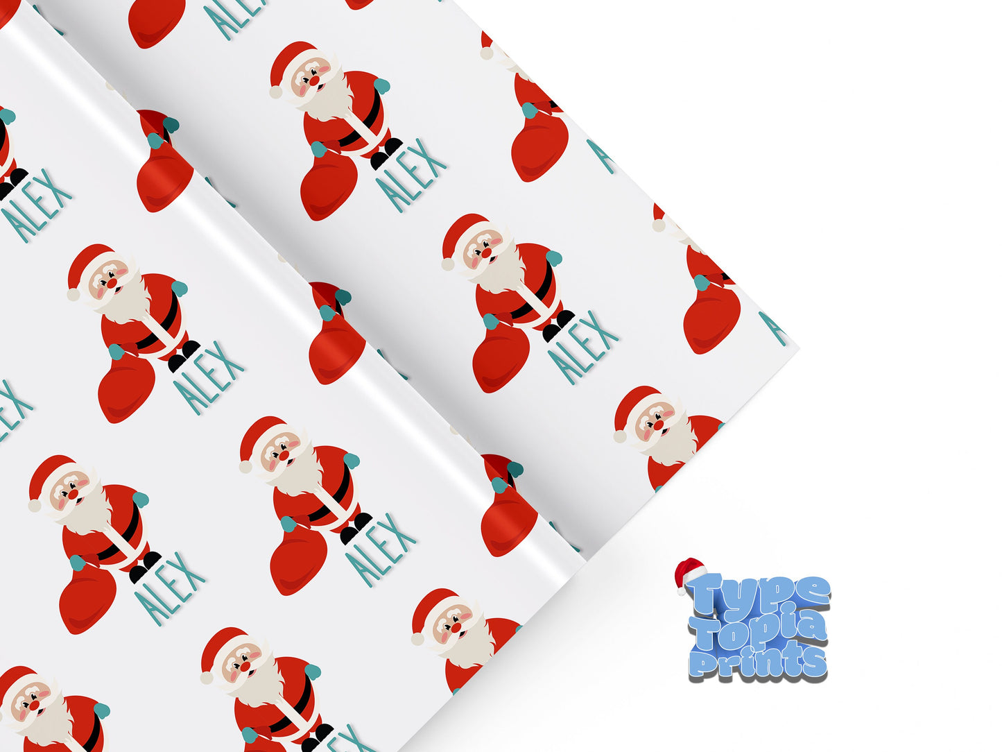 Santa Claus | Personalised Christmas Gift Wrap