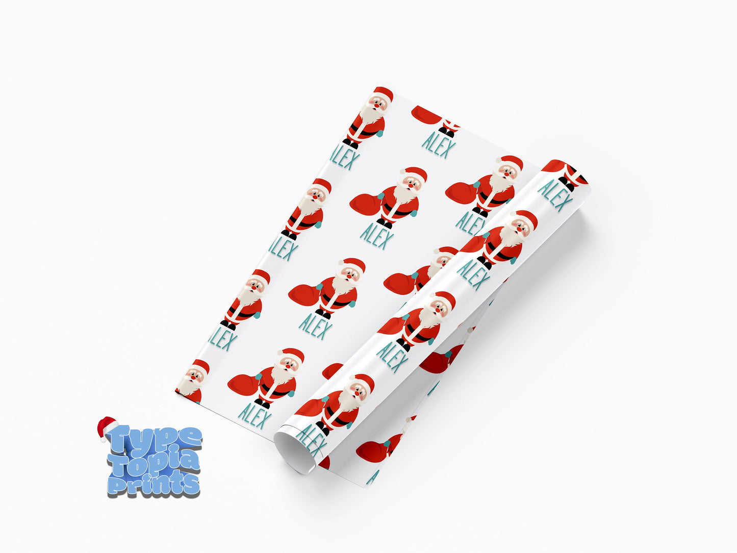 Santa Claus | Personalised Christmas Gift Wrap