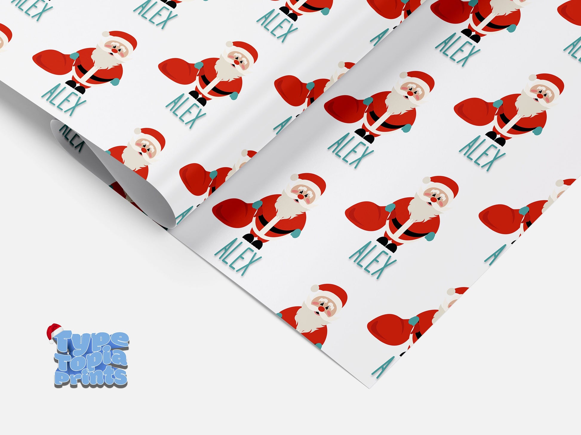 Santa Claus | Personalised Christmas Gift Wrap