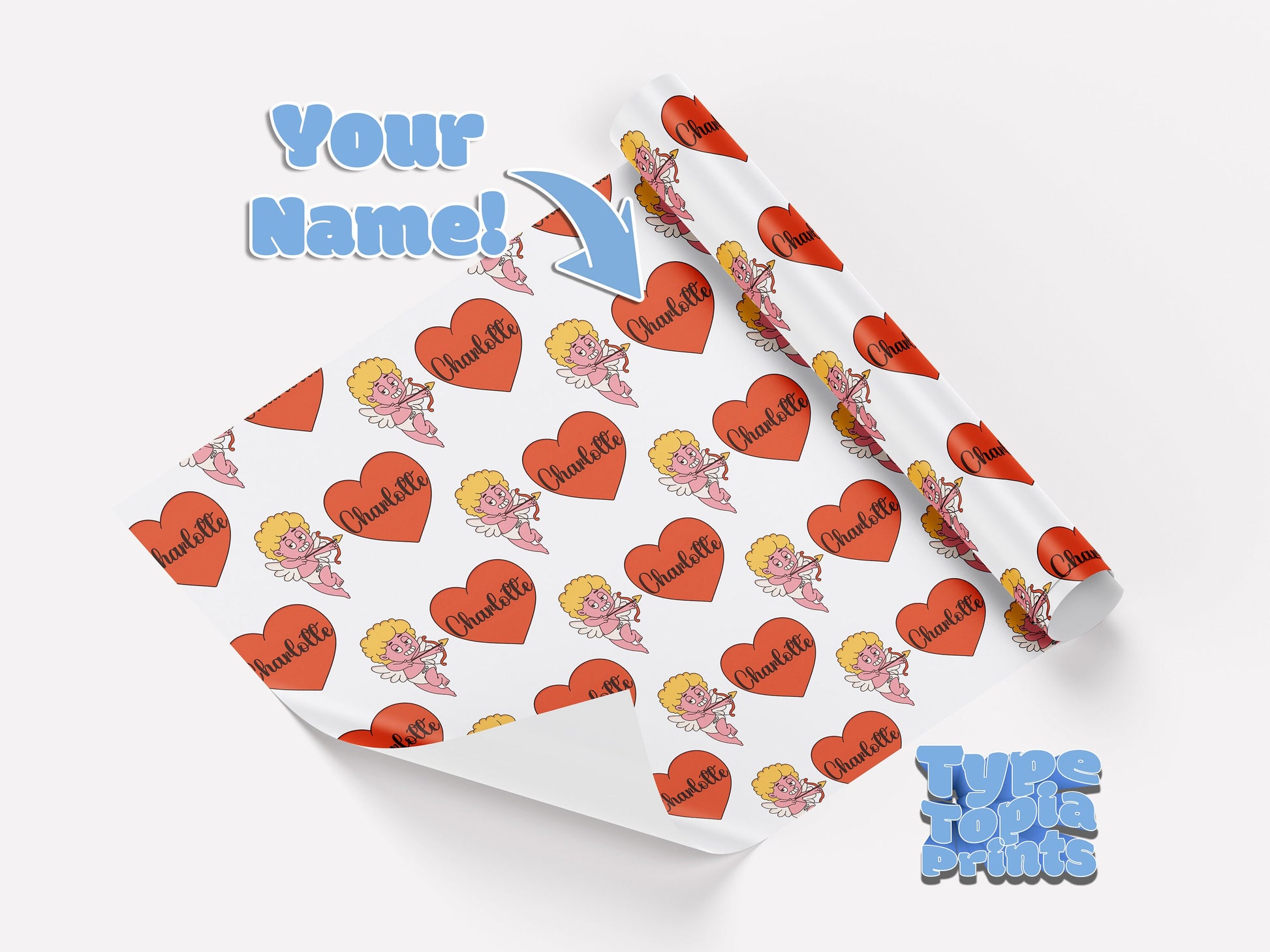 The Cupid | Personalised Valentines Day Gift Wrap