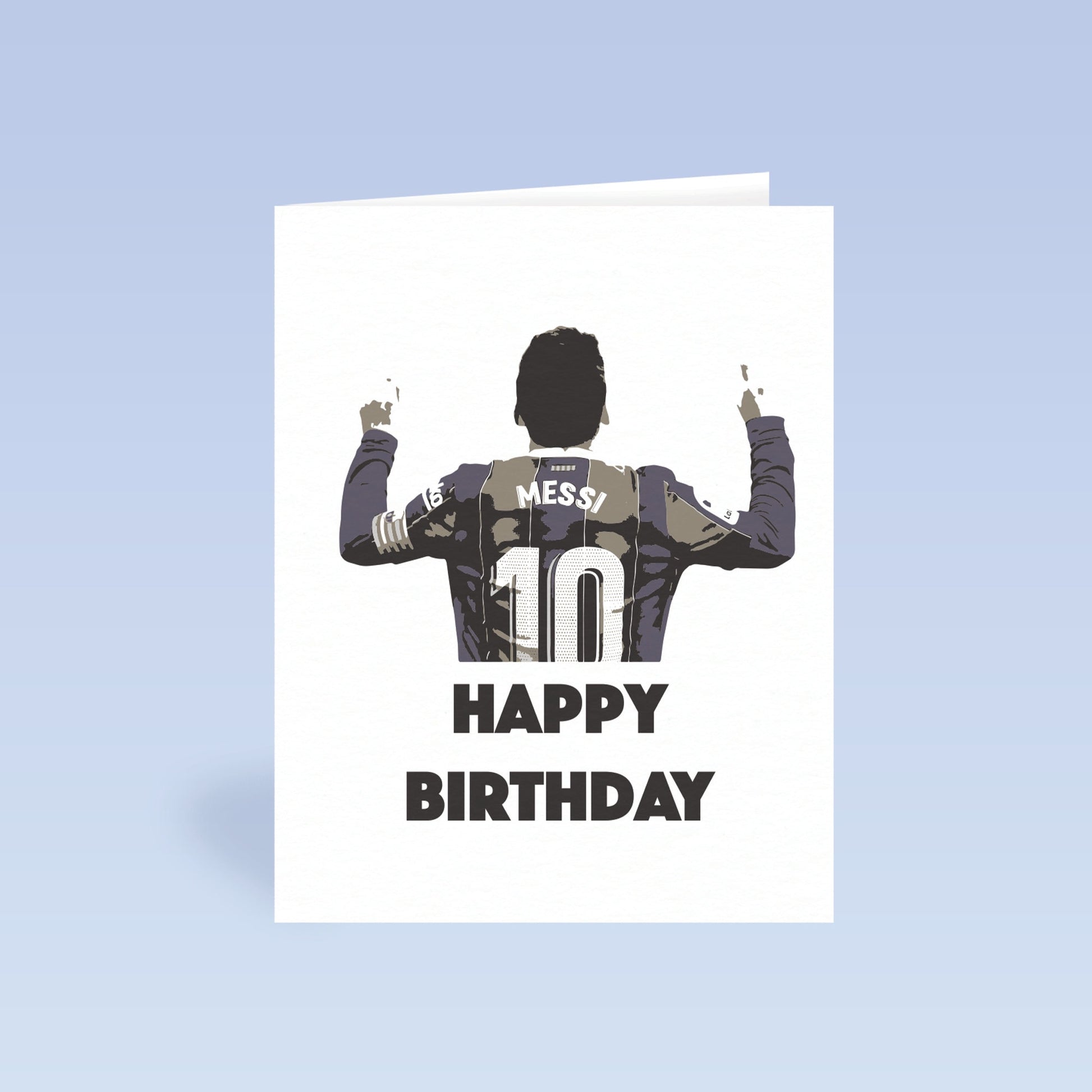 Messi Card | Barcelona Card | Birthday Card | Greetings Card | Barcelona | Lionel Messi