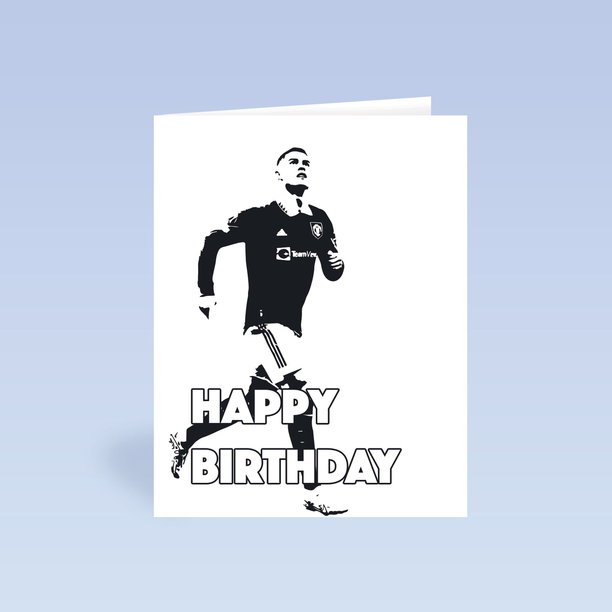 Ronaldo Card | MUFC Card | Birthday Card | Greetings Card | Manchester | Cristiano Ronaldo