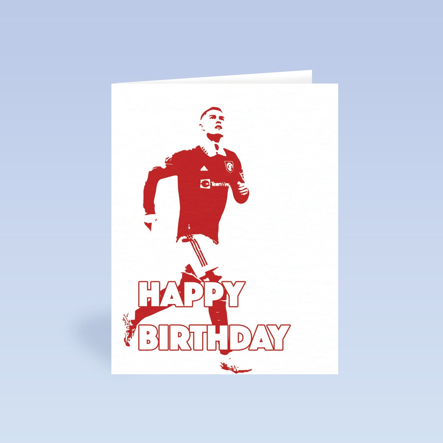 Ronaldo Card | MUFC Card | Birthday Card | Greetings Card | Manchester | Cristiano Ronaldo