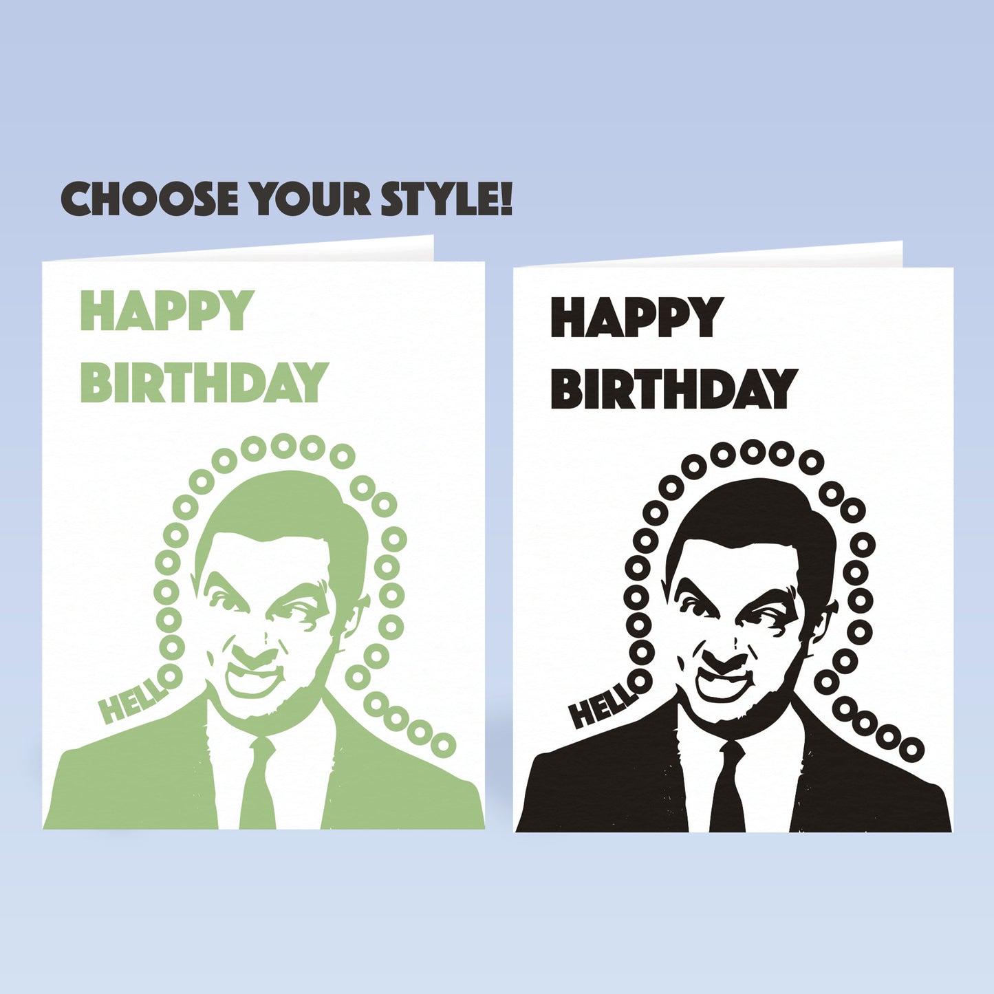 Mr Bean Card | Birthday Card | Greetings Card | Mr Bean